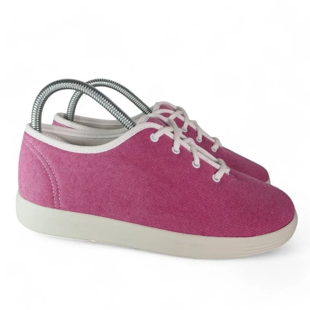 Cosyfeet Kama Extra Wide (Extra Roomy) Lace-up Comfort Shoes‎ Pink Women's 6